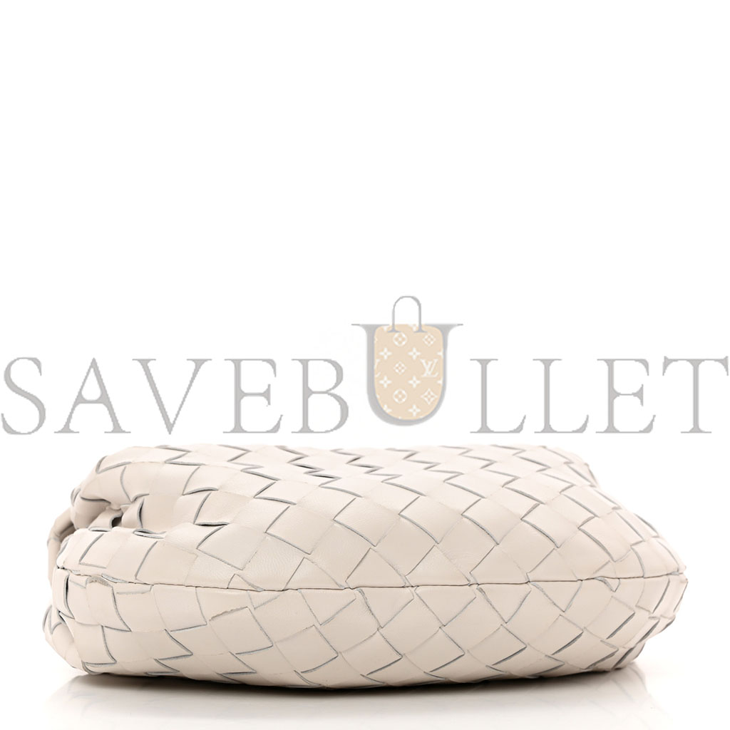 BOTTEGA VENETA NAPPA INTRECCIATO MINI JODIE CHALK  (24*13*6cm)